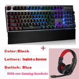 Original CK108 Mechanical Keyboard 104 Keys RGB Switch Gaming Wired klavye LED Backlit teclado for Gamer Computer overwatch dota