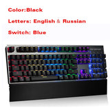 Original CK108 Mechanical Keyboard 104 Keys RGB Switch Gaming Wired klavye LED Backlit teclado for Gamer Computer overwatch dota