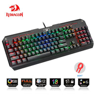 Redragon USB mechanical gaming keyboard ergonomic RGB LED backlit keys Full key anti-ghosting 104 wired Computer gamer K559RGB