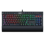 Wired USB Keyboard High-quality Breathing LED Backlight 104 Keys Gamer Mechanical Ergonomic Keyboard For Gaming PC Laptop